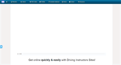 Desktop Screenshot of drivinginstructorsites.co.uk