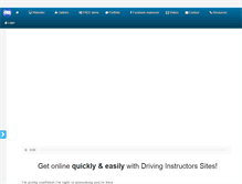 Tablet Screenshot of drivinginstructorsites.co.uk